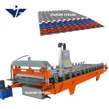 russo de venda de metal a quente C8 T8 T8 Painel de parede Roll Máquina de formação